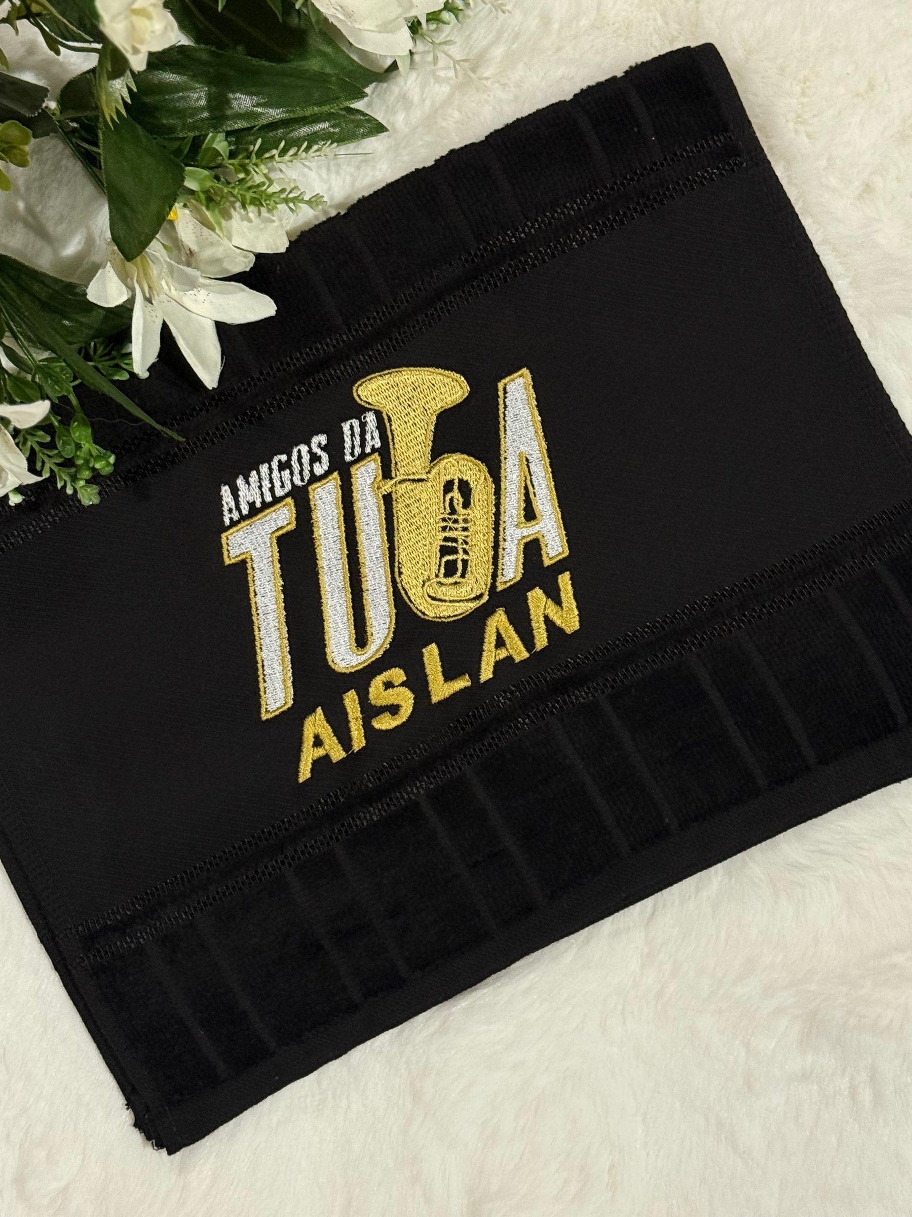 Toalhas Bordadas para Músicos CCB - Modelo Tubas