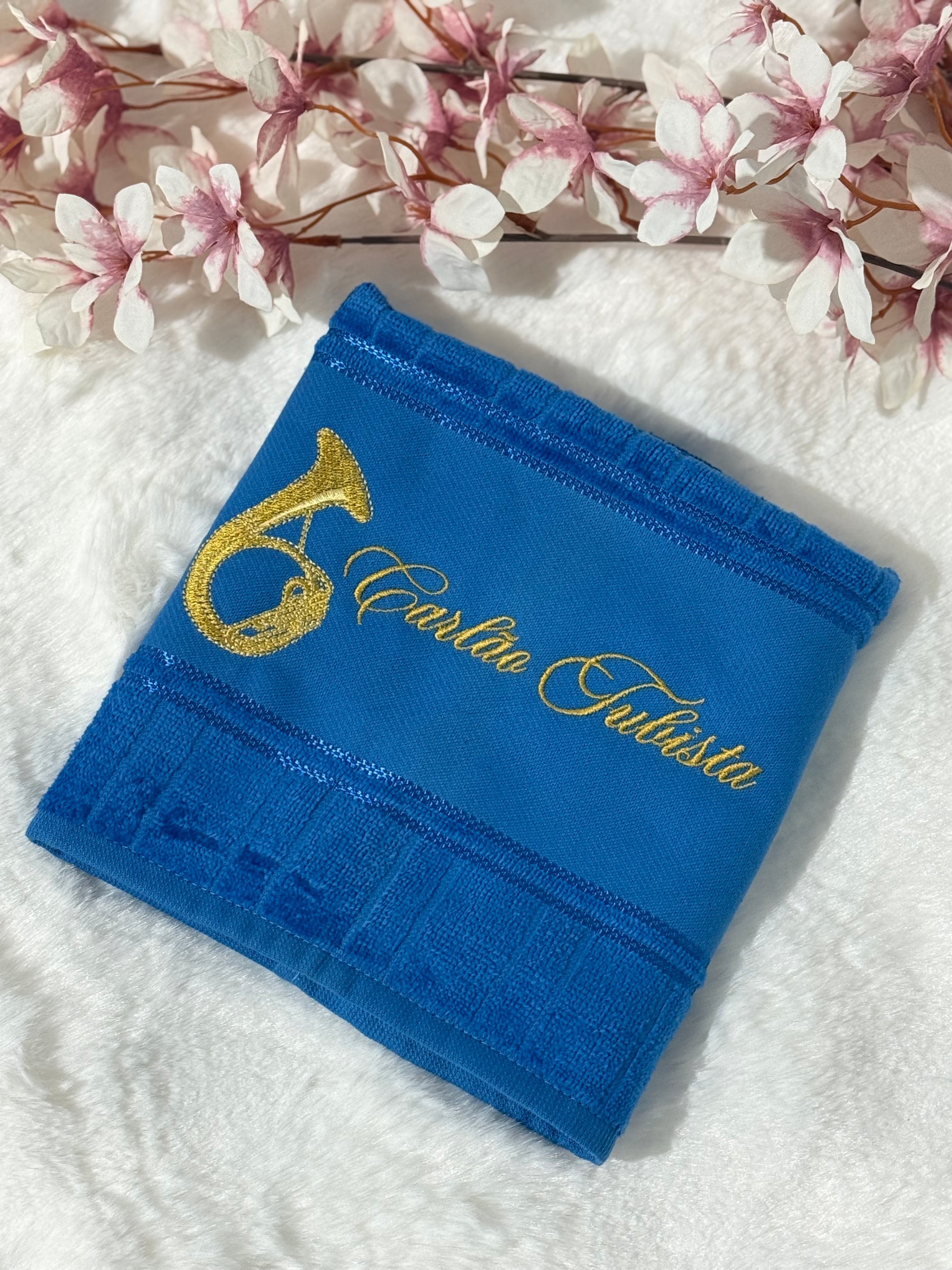 Toalhas Bordadas para Músicos CCB - Modelo Tubas