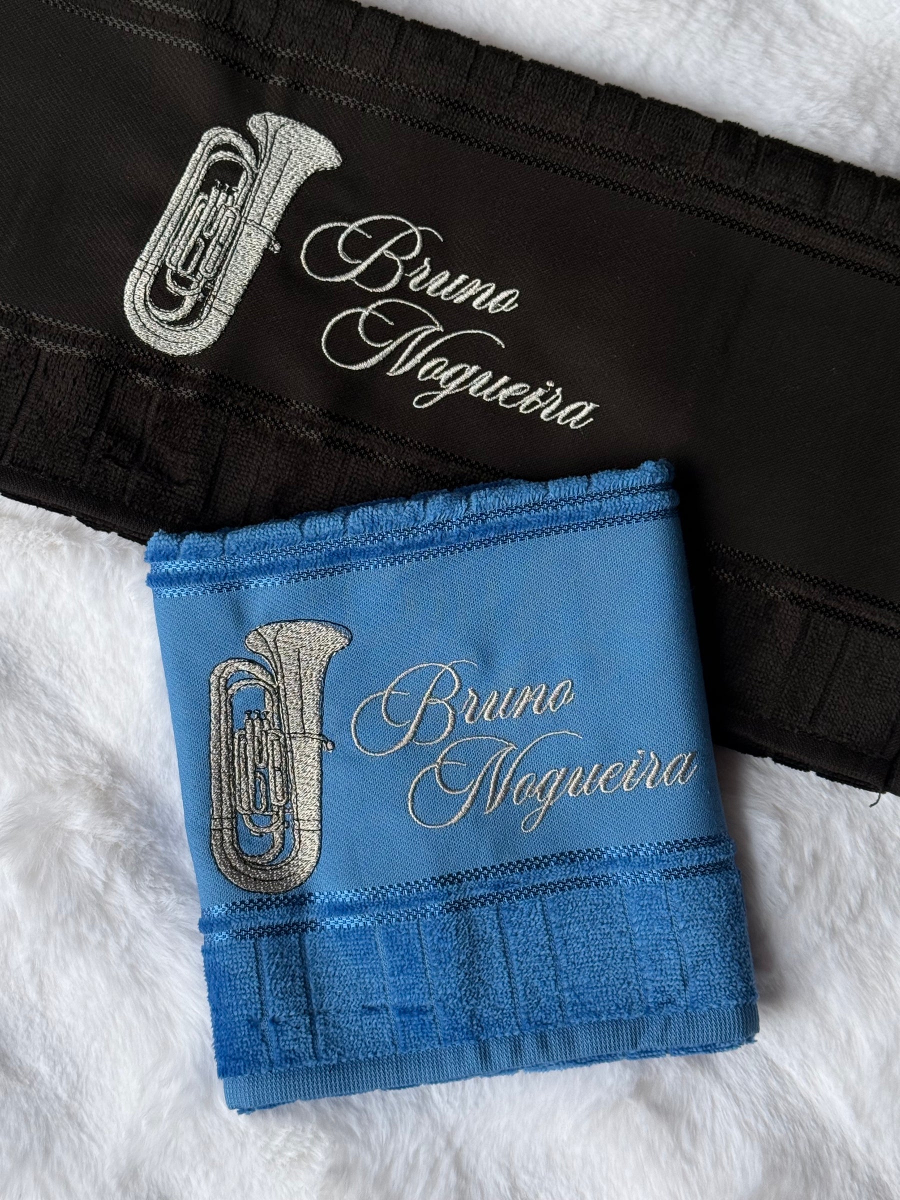 Toalhas Bordadas para Músicos CCB - Modelo Tubas