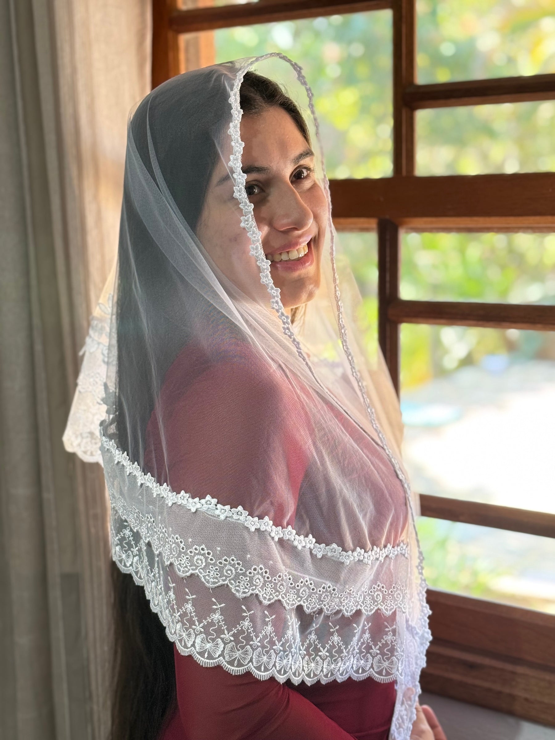 Véu CCB, com tule ilusion - Ana Kesia