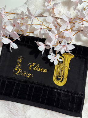 Toalhas Bordadas para Músicos CCB - Modelo Tubas