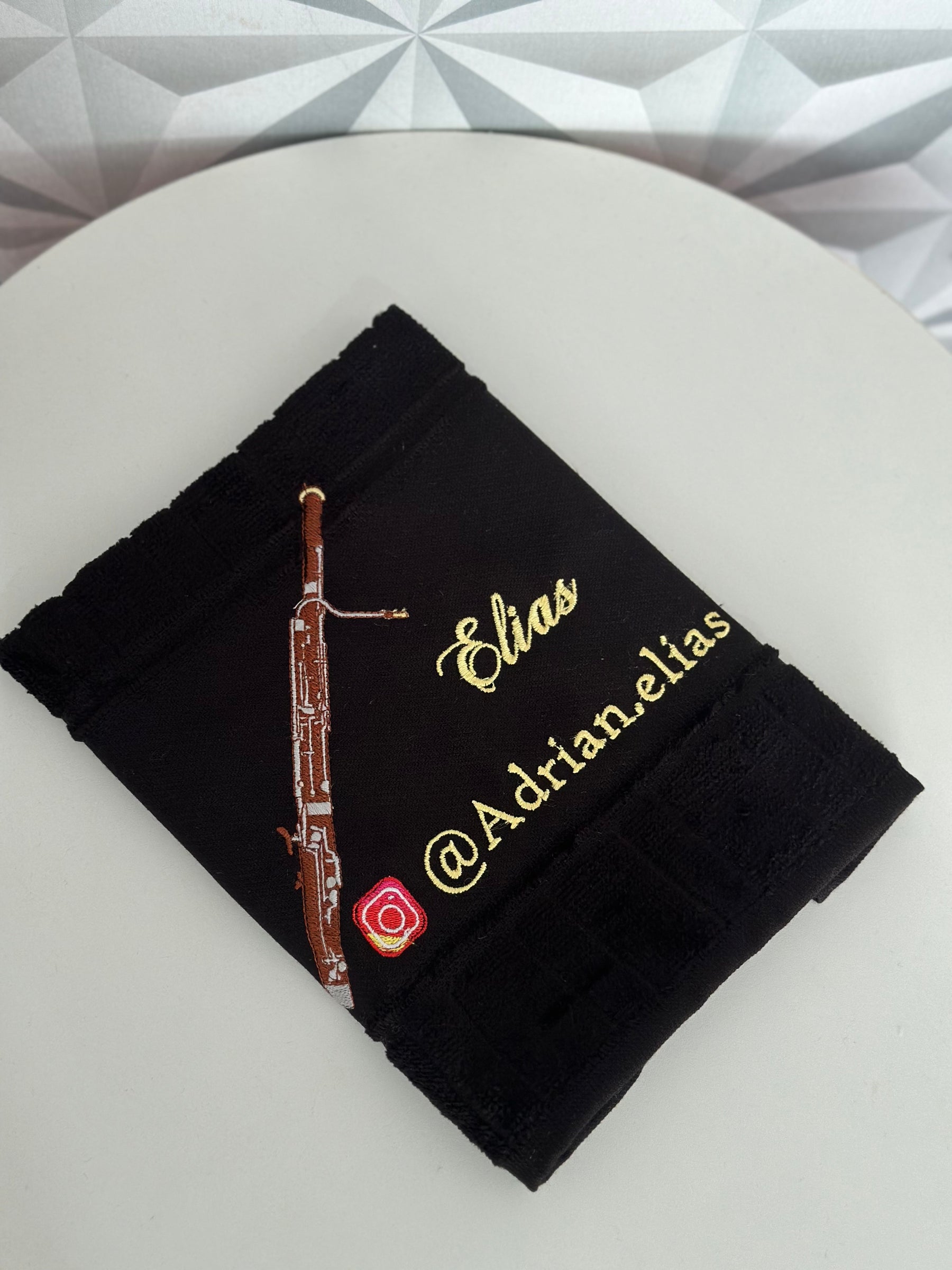 Toalhas Bordadas para Músicos CCB - Modelo Fagotes