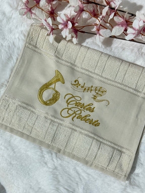 Toalhas Bordadas para Músicos CCB - Modelo Tubas