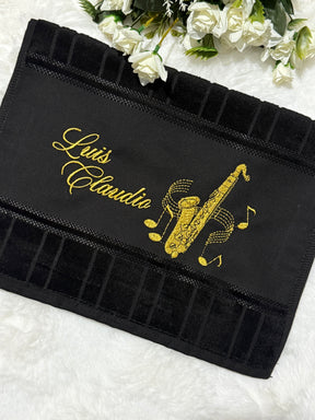 Toalhas Bordadas para Músicos CCB - Modelo Sax Tenor