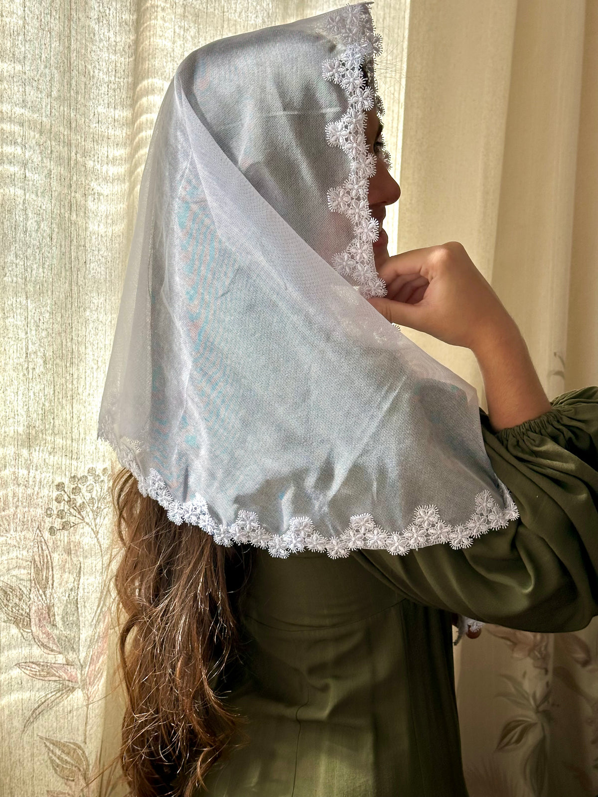 Véu CCB, Com guipir mais delicado - Analu