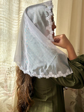 Véu CCB, Com guipir mais delicado - Analu