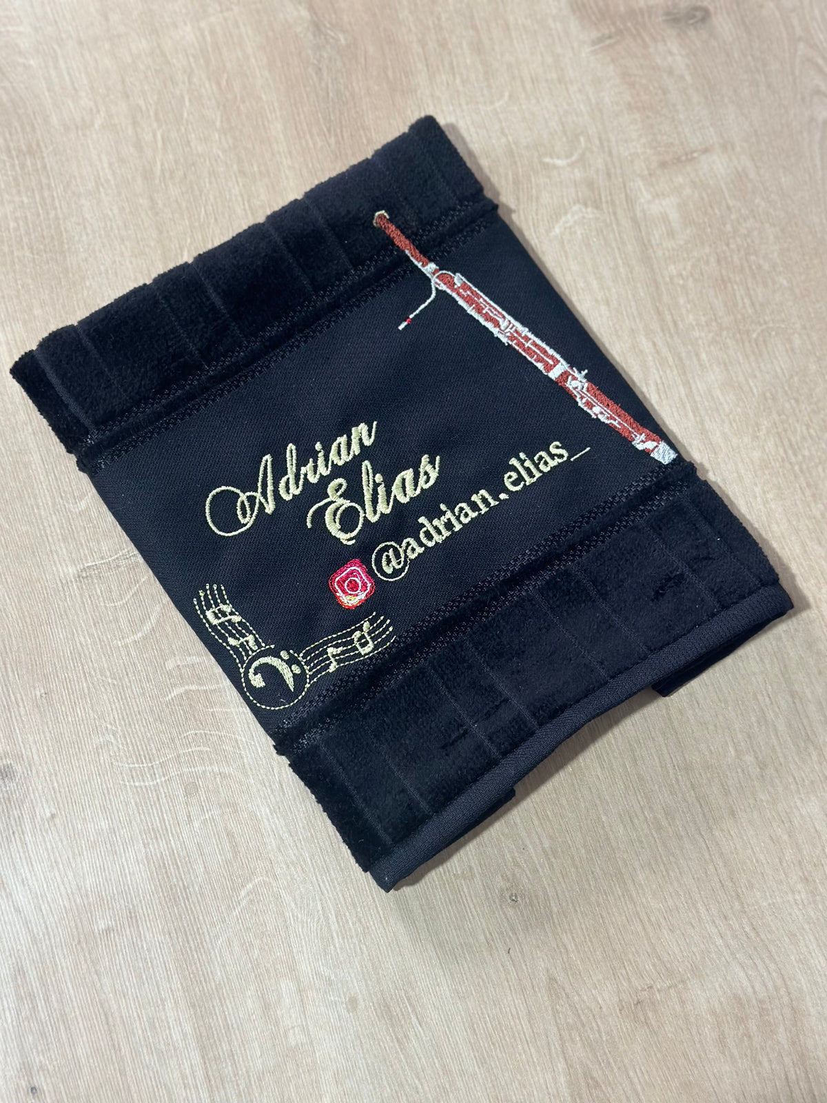 Toalhas Bordadas para Músicos CCB - Modelo Fagotes