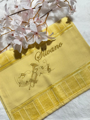 Toalhas Bordadas para Músicos CCB - Modelo Trompetes