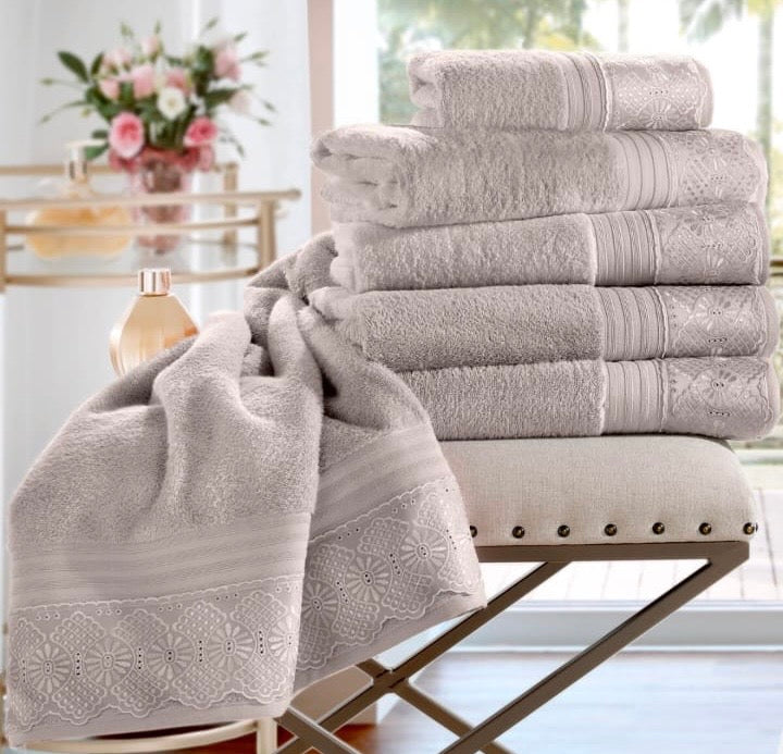 Kit Banhão 5 Peças - Cristais - 100% Algodão Egípcio