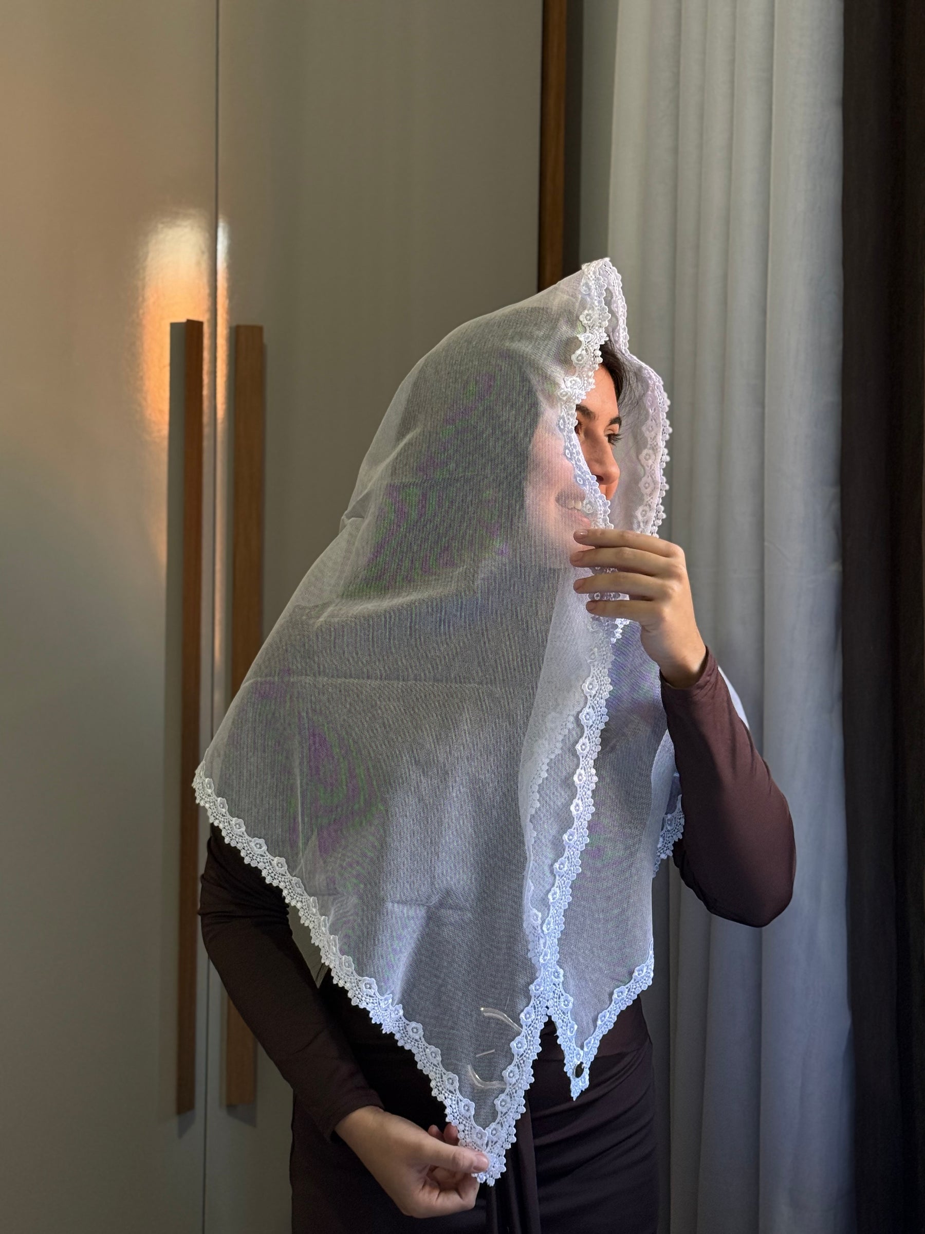 Véu CCB, Guipir mais delicado - Jullie