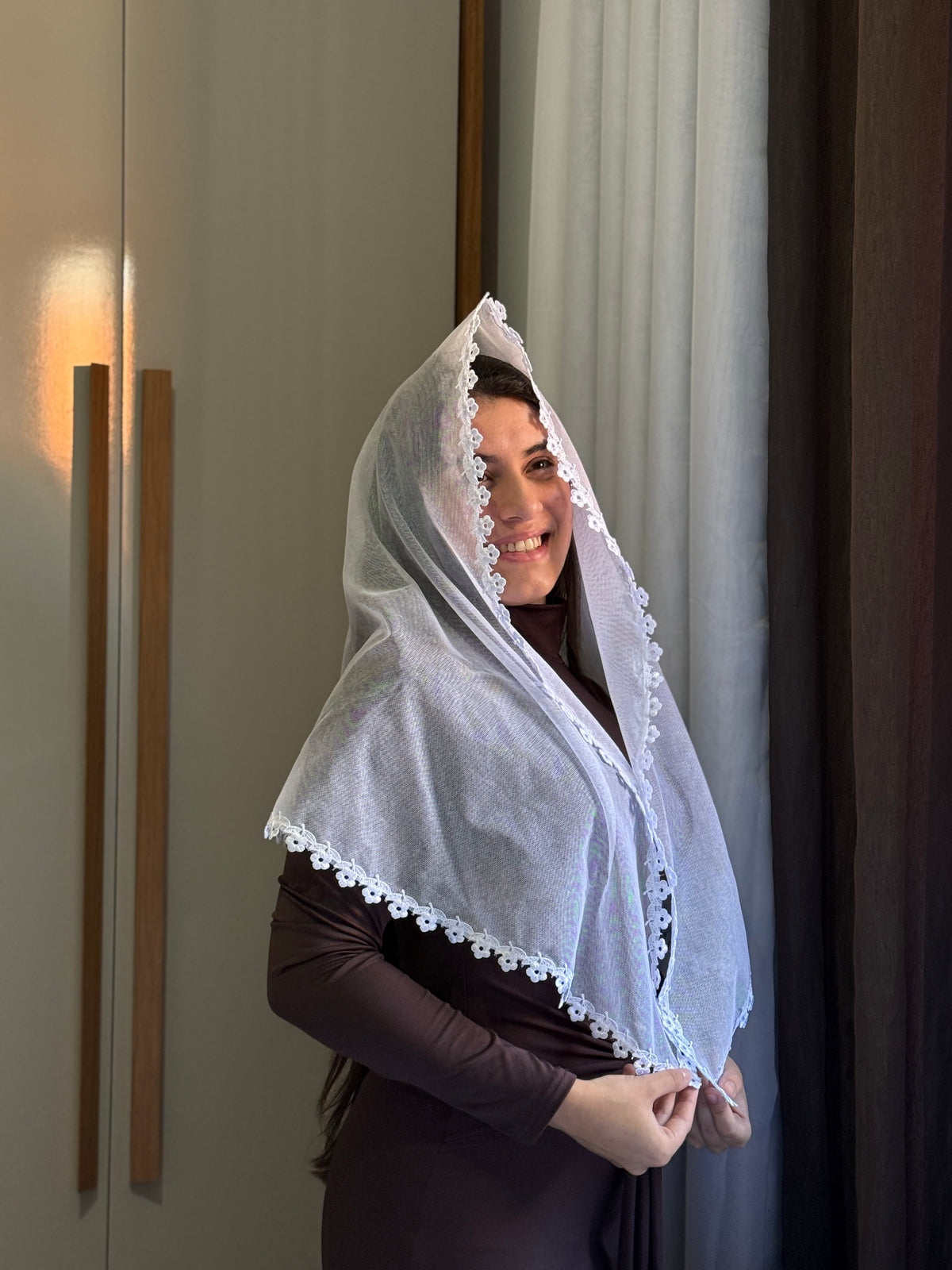 Véu CCB, Guipir mais delicado - Celina