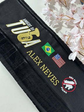 Toalhas Bordadas para Músicos CCB - Modelo Tubas