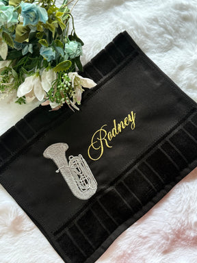 Toalhas Bordadas para Músicos CCB - Modelo Tubas