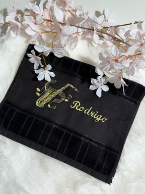 Toalhas Bordadas para Músicos CCB - Modelo Sax Alto