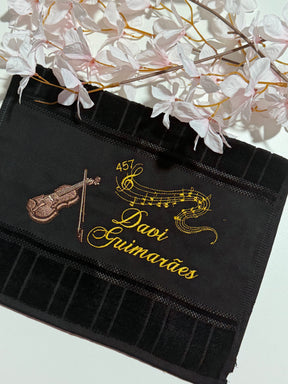 Toalhas Bordadas para Músicos CCB - Modelo Violas