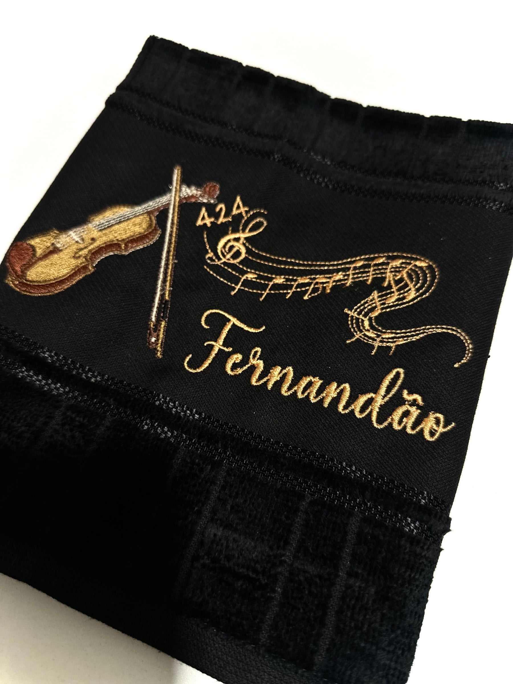 Toalhas Bordadas para Músicos CCB - Modelo Violas