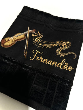 Toalhas Bordadas para Músicos CCB - Modelo Violas