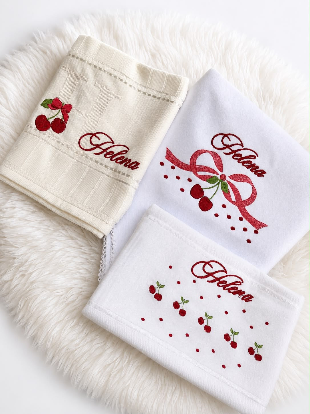Fraldas Bebê Bordadas Feminino - Personalize (Escolha o seu bordado)