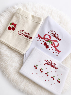 Fraldas Bebê Bordadas Feminino - Personalize (Escolha o seu bordado)