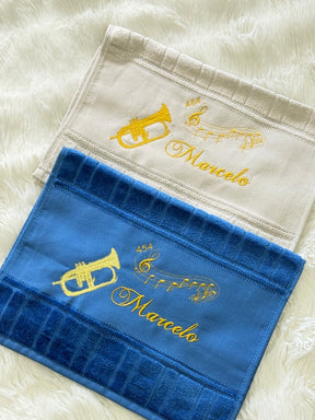 Toalhas Bordadas Para Músicos CCB - Modelos Flugelhorn